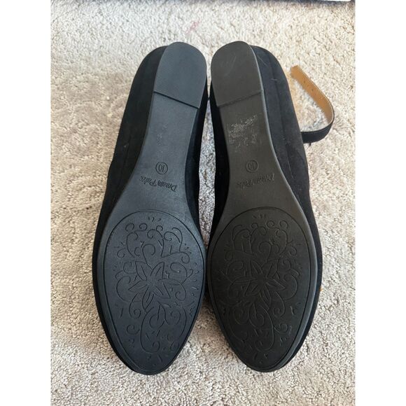 Dream Paris New Ankle Strap Buckle Wrap Low Wedge Flat Size 10M‎ - Picture 2 of 2